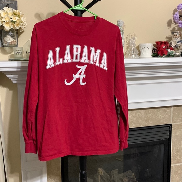 🏈Fanatics Alabama Crimson Tide Long Sleeve Shirt - Picture 1 of 5